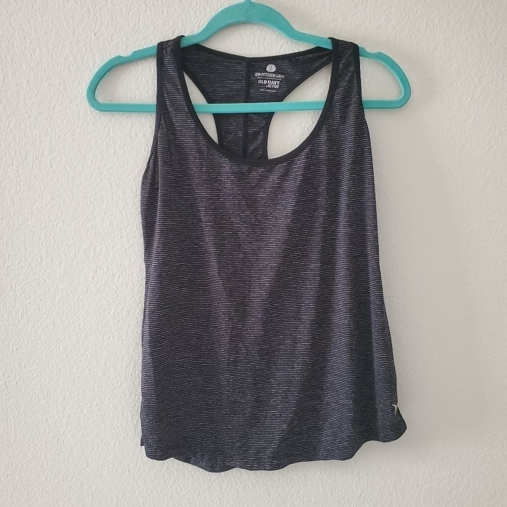 Old navy active racer back tank top
